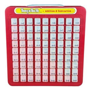 Vintage Touch 'N Tell Me Math Educational Toy Galoob 1981